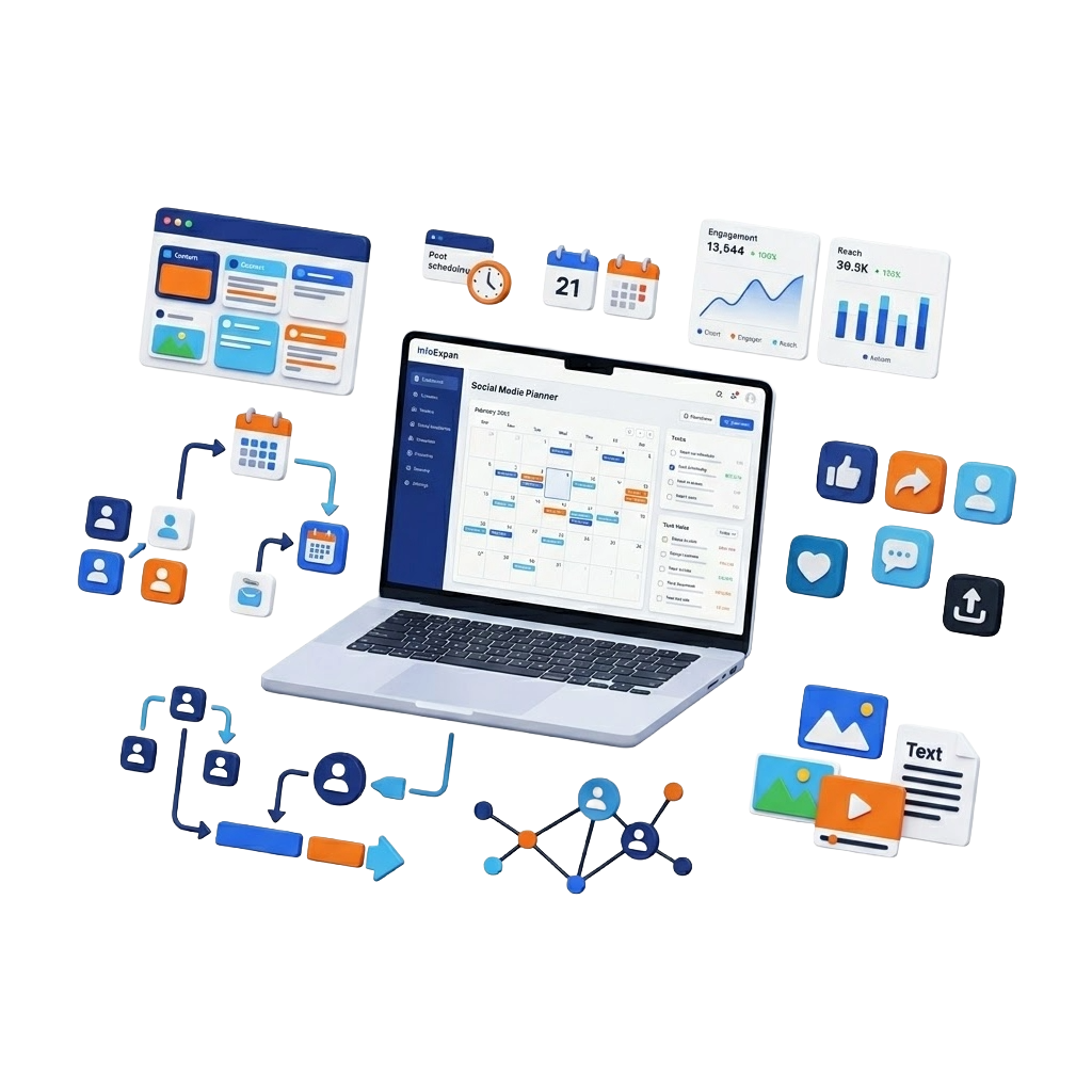 InfoExpan data-driven social media strategy and planning